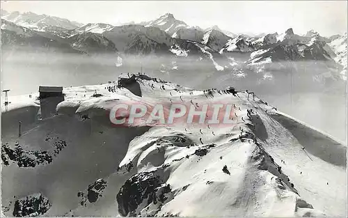 Cartes postales moderne Leysin la berneuse (2048 m)