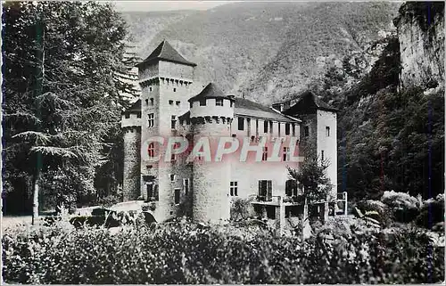 Moderne Karte Gorges du tarn chateau de la coze xv siecle