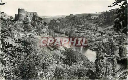 Cartes postales moderne 47 vallee de la sioule le chateau feodal de chouvigny