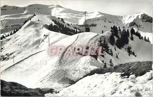 Cartes postales moderne 8633 samoens (haute savoie) les champs de ski des saix alt 1615 m