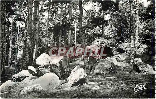 Moderne Karte Ballancourt (s et o) les rochers du mont