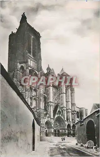 Cartes postales moderne 13 bourges la cathedrale vue de face