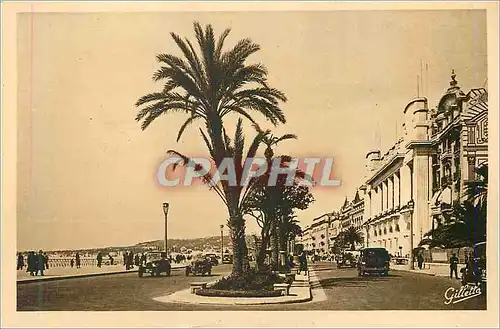 Ansichtskarte AK Cote d azur artistique 160 nice promenade des anglais palais de la mediterranee