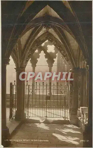 Cartes postales Westminster Abbey In the cloisters London