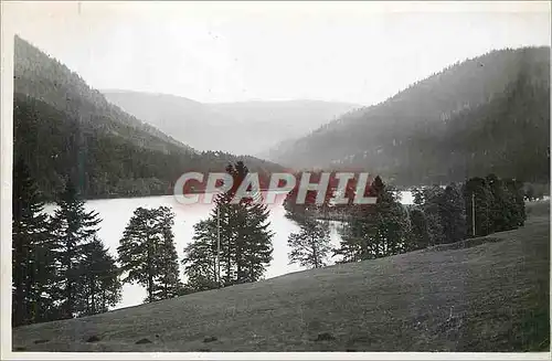 Cartes postales moderne 15710 c lac de longemer et vue sur le hohneck