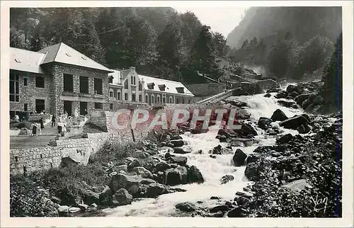 Cartes postales moderne 140 cauterets la railliere les  griffons petit st sauveur et le gave de jeret