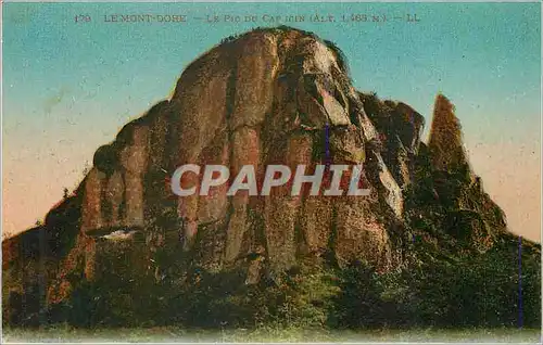 Cartes postales 179 le mont dore le pic du cap