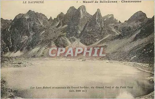 Ansichtskarte AK Le dauphine 1 massif de belledonne chamvousse