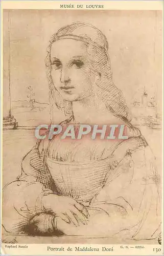 Cartes postales Portrait de maddalena doni