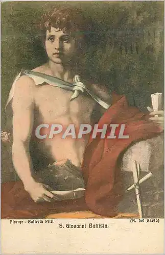 Cartes postales Firenze gallerie s gionanni battista (a bel sano)