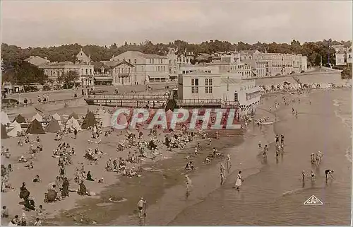 Cartes postales 67 pontaillac vue generale de la plage