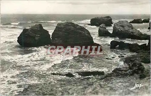 Cartes postales moderne 77 sion sur l ocean (vendee) la roche percee