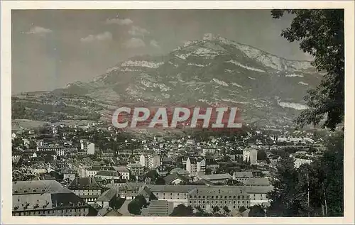 Moderne Karte 10034 chambery vue generale et le nivolet