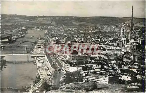 Cartes postales moderne 76 540 96 rouen (seine maritime) vue generale