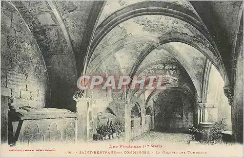 Ansichtskarte AK Les pyrenees saint bertrand de comminges la galerie des tombeaux