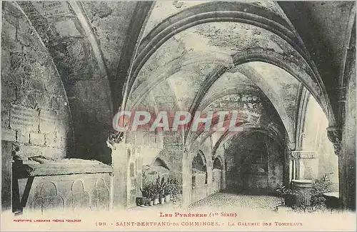 Cartes postales Les pyrenees saint bertrand de comminges la galerie des tombeaux