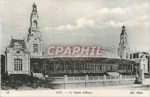 Cartes postales Pau le palais d hiver