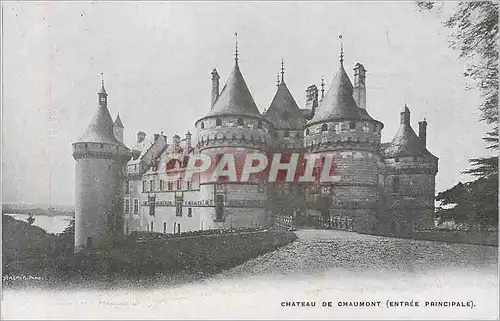 Ansichtskarte AK Chateau de chaumont(entree principale)