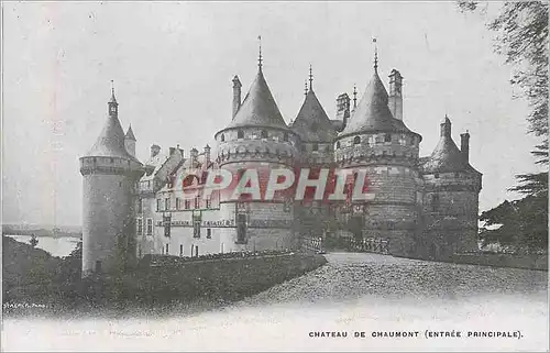 Cartes postales Chateau de chaumont(entree principale)