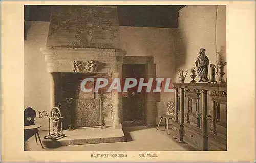 Cartes postales Haut koenigsbourg chambre