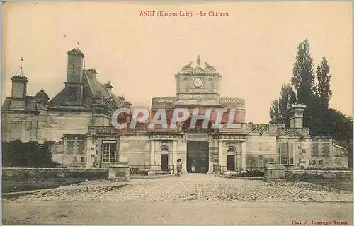 Cartes postales Anet(eure et loir) le chateau
