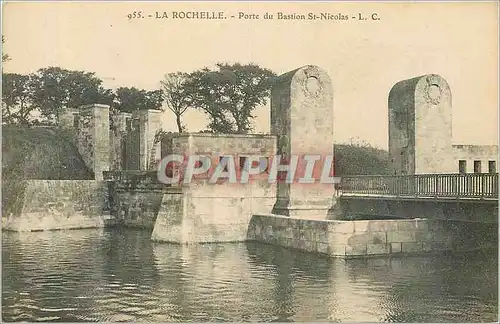 Ansichtskarte AK 955 la rochelle porte du bastion st nicolas