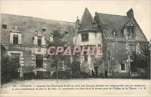 Ansichtskarte AK 103 angers Couvent des penitentes