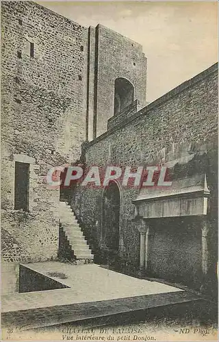 Ansichtskarte AK 36 chateau de falaise vue interieure du petit donjon