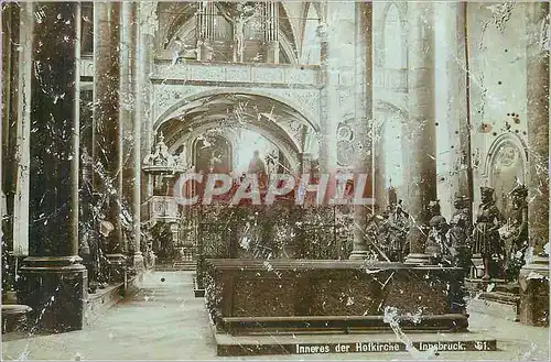 Cartes postales Inneres der hofkirche innsbruck