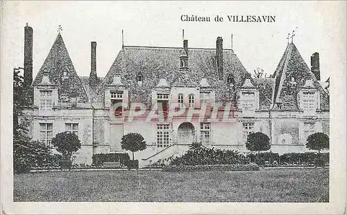 Cartes postales Chateau de villesavin