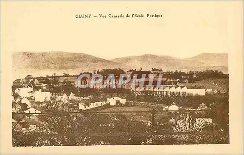 Cartes postales Cluny vue generale de l ecole pratique