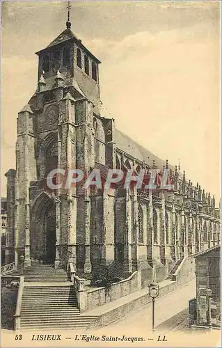 Ansichtskarte AK 53 lisieux l eglise saint jacques