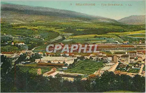 Cartes postales 5 bellegarde vue generale