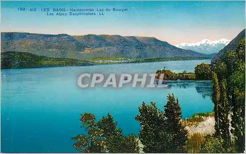 Cartes postales 199 aix les bains hautecombe lac du bourget les alpes dauphinoises