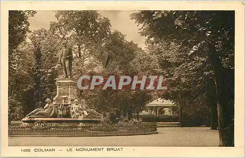 Cartes postales 1456 colmar le monument bruat