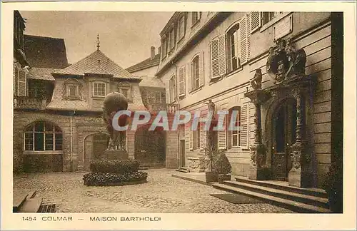 Ansichtskarte AK 1454 colmar maison bartholdi