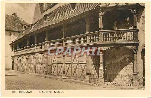 Cartes postales 851 colmar galerie molly