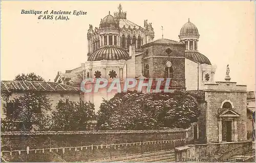 Cartes postales Basilique et ancienne eglise d ars(ain)