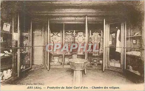 Cartes postales Ars(ain) presbytere du saint cure d ars chambre des reliques