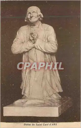 Cartes postales Statue du saint cure d ars