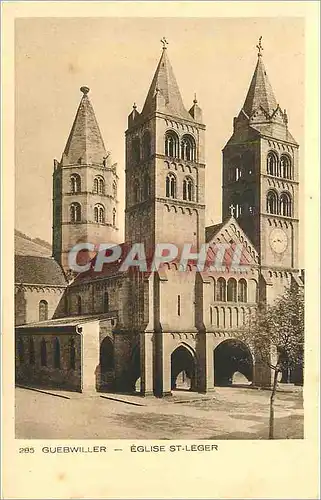 Ansichtskarte AK 285 guebwiller eglise st leger