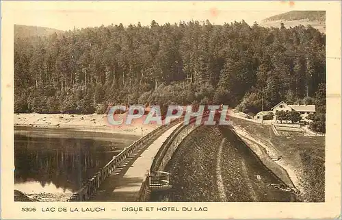 Ansichtskarte AK 5396 lac de la lauch digue et hotel du lac