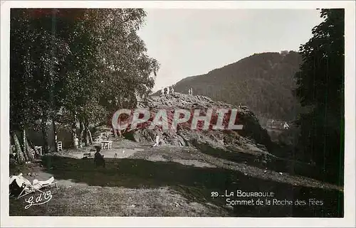 Cartes postales moderne 29 la bourboule sommet de la roche des fees