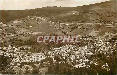Cartes postales moderne 57 la bourboule vue generale prise du plateau de chariannes