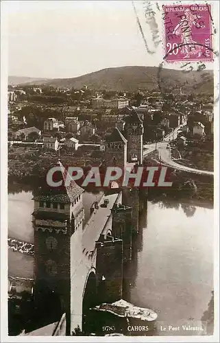 Cartes postales moderne 9787 cahors le pont valentre
