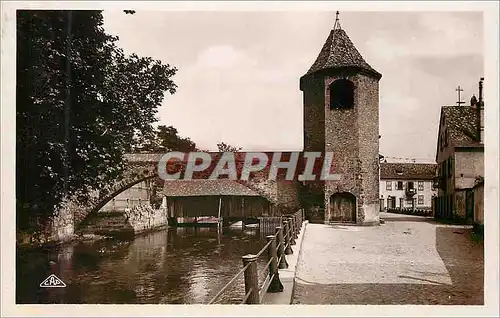 Moderne Karte 30 haguenau ancien pont sur la moder