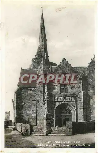 Cartes postales moderne 47 perros guirec l eglise de notre dame de la clarte