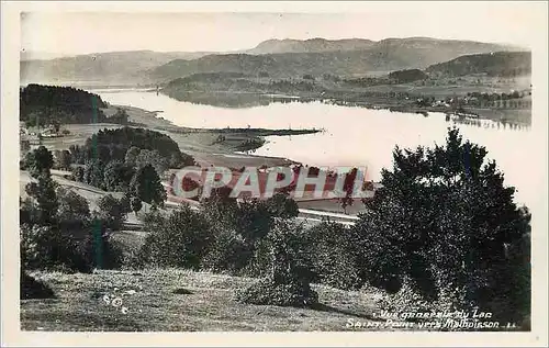 Cartes postales moderne Vue generale lac saint point vers malboisson