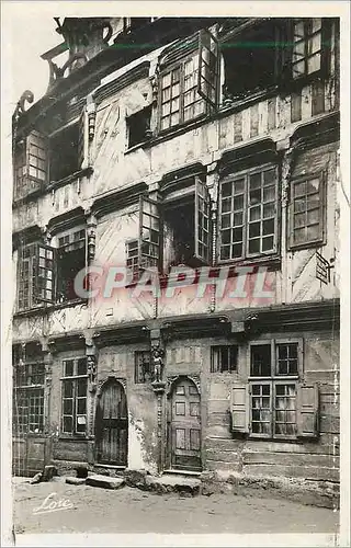 Moderne Karte 4457 rennes ancienne maison des chapelains de la cathedrale dite de du guesclin (xvi s)