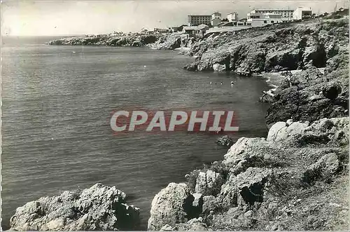 Moderne Karte 15 693 sete (herault) la corniche et ses rochers